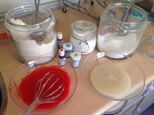 Preparando pinturita