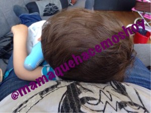 ¡Al parecer el tripón es una almohada estupenda!