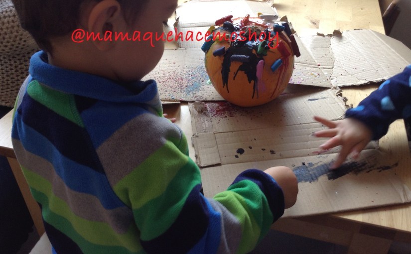 Una calabaza de Halloween diferente…